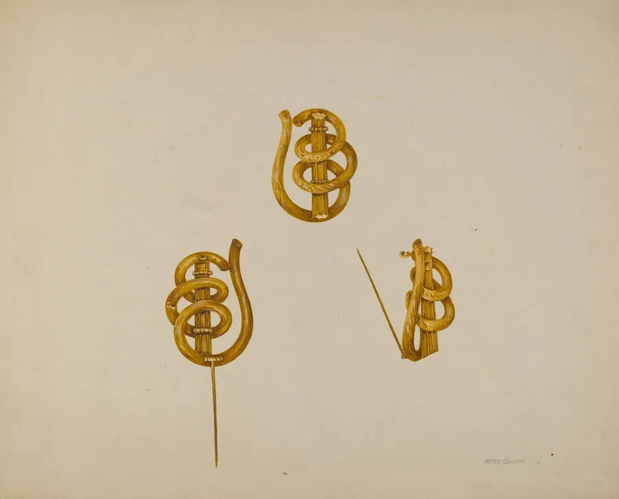 Brooch by Peter Connin