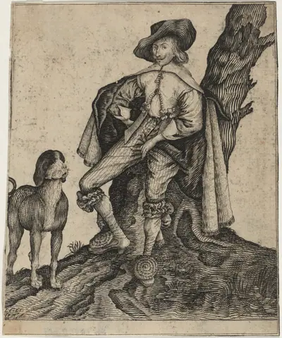 Man With a Dog