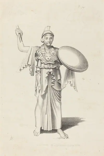 Minerva, From a Bronze by Daedalus