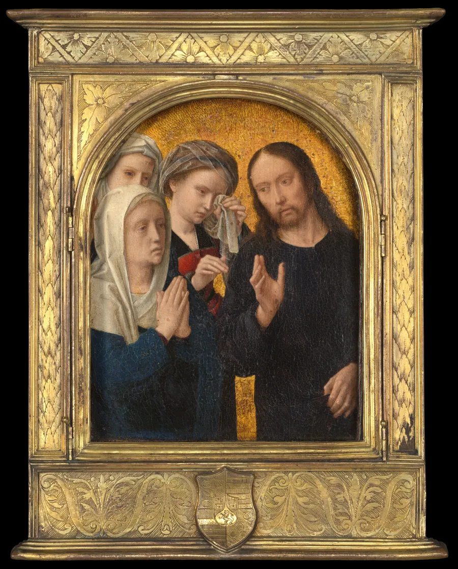 Christ Taking Leave of His Mother by Gerard David