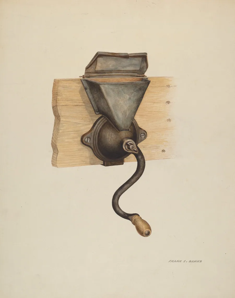 Coffee Mill by Frank C. Barks