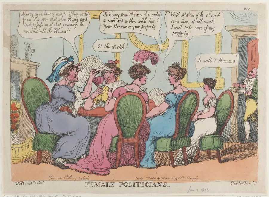 Female Politicians by George Murgatroyd Woodward