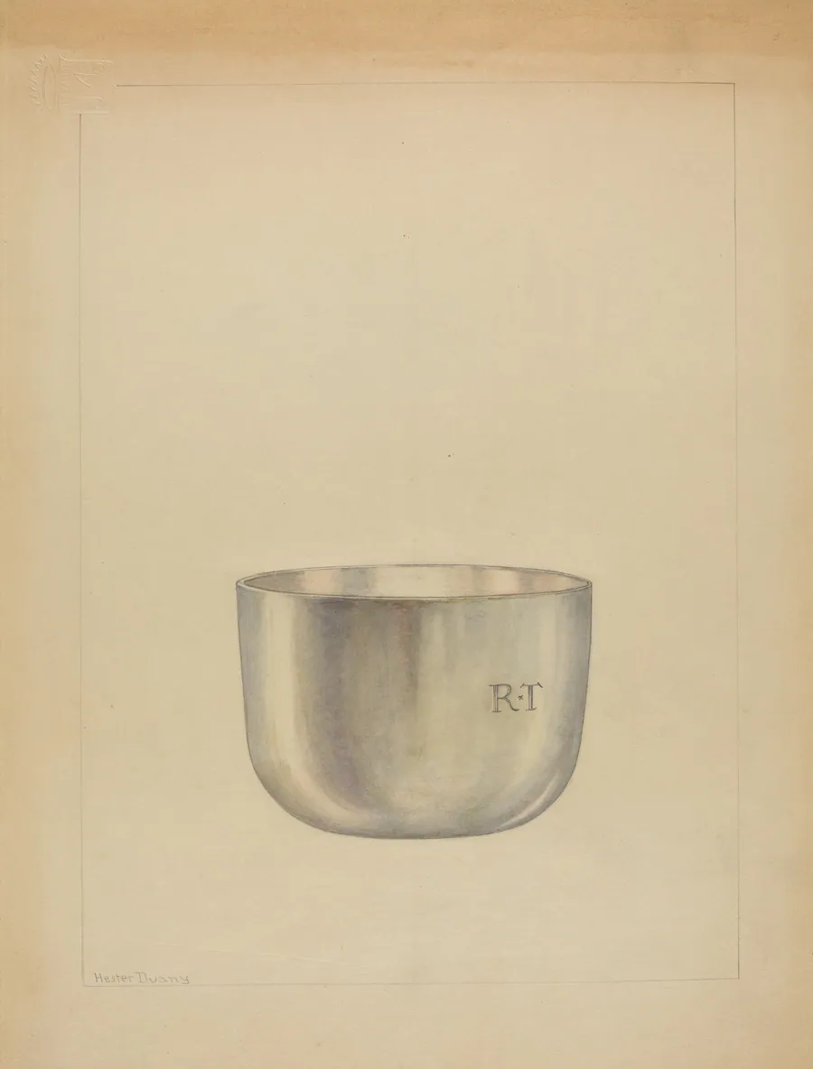 Silver Bowl by Hester Duany