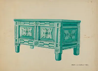 Chest for Clothing or Blankets