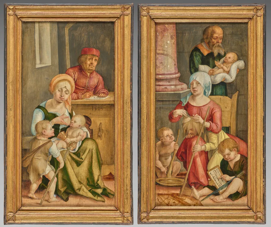 Mary Cleophas and her Family; Mary Salome and her Family by Hans Süss von Kulmbach