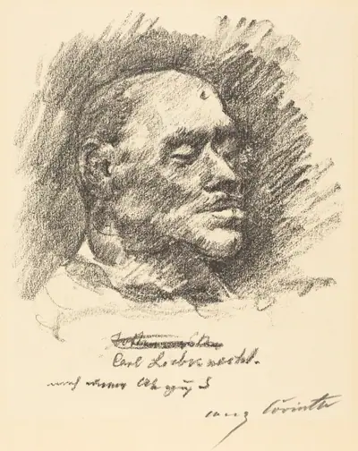 Totenmaske Liebknechts (Liebknecht's Death Mask)