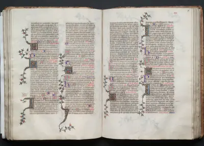 The Gotha Missal: Fol. 76r, Text