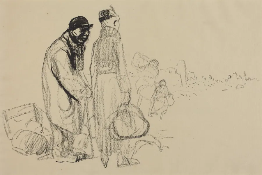 La retour (The Return) by Jean-Louis Forain