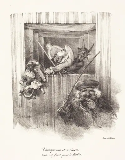 Vainqueurs et vaincus, tout est fricot pour le diable (The Vanquishers and the Vanquished, All Food for the Devil)