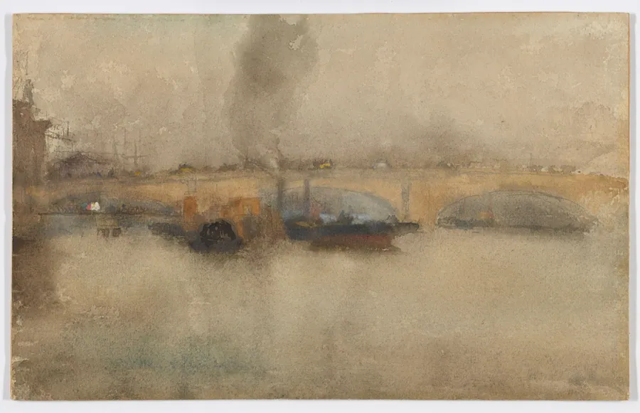 London Bridge by James McNeill Whistler (1834-1903)