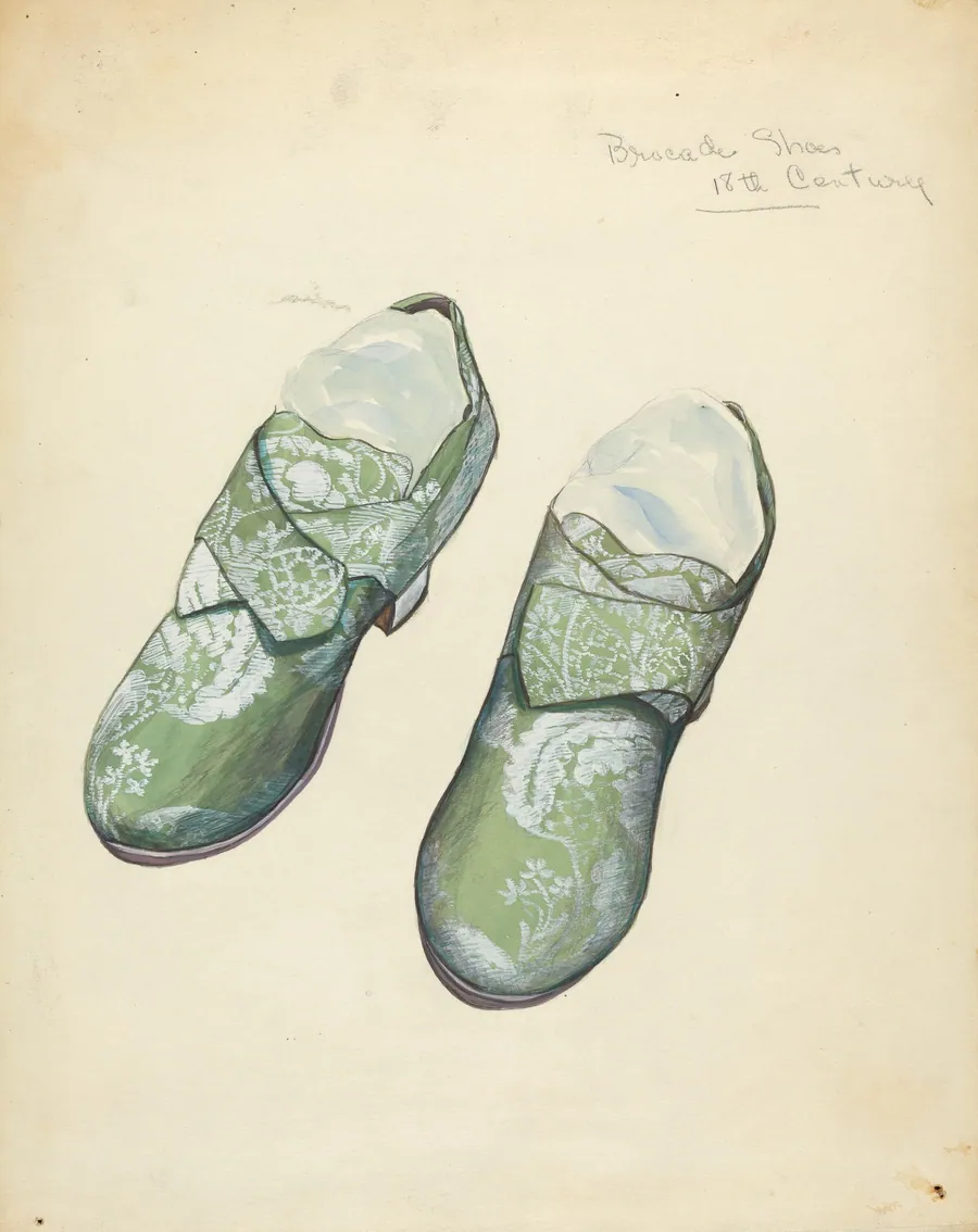 Brocade Shoes by Jean Gordon