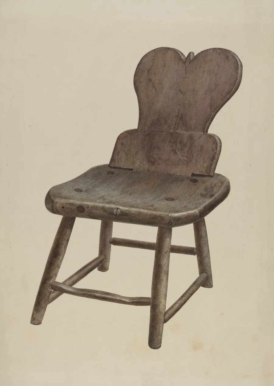 Pa. German Chair by American 20th Century