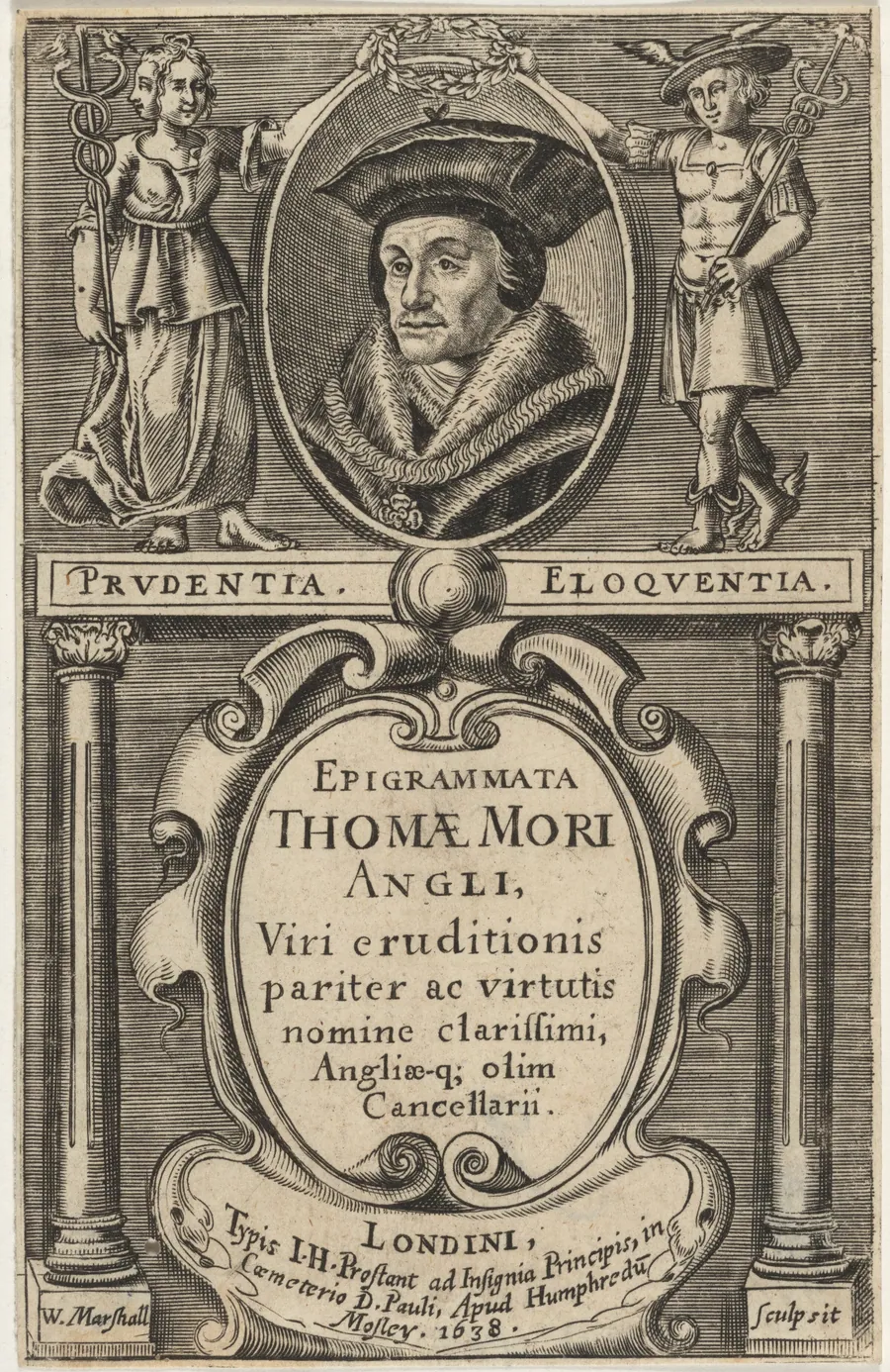 Sir Thomas More, Epigrammata by William Marshall