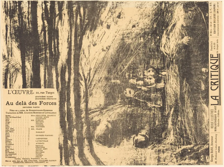Au-delà des forces humaines by Edouard Vuillard