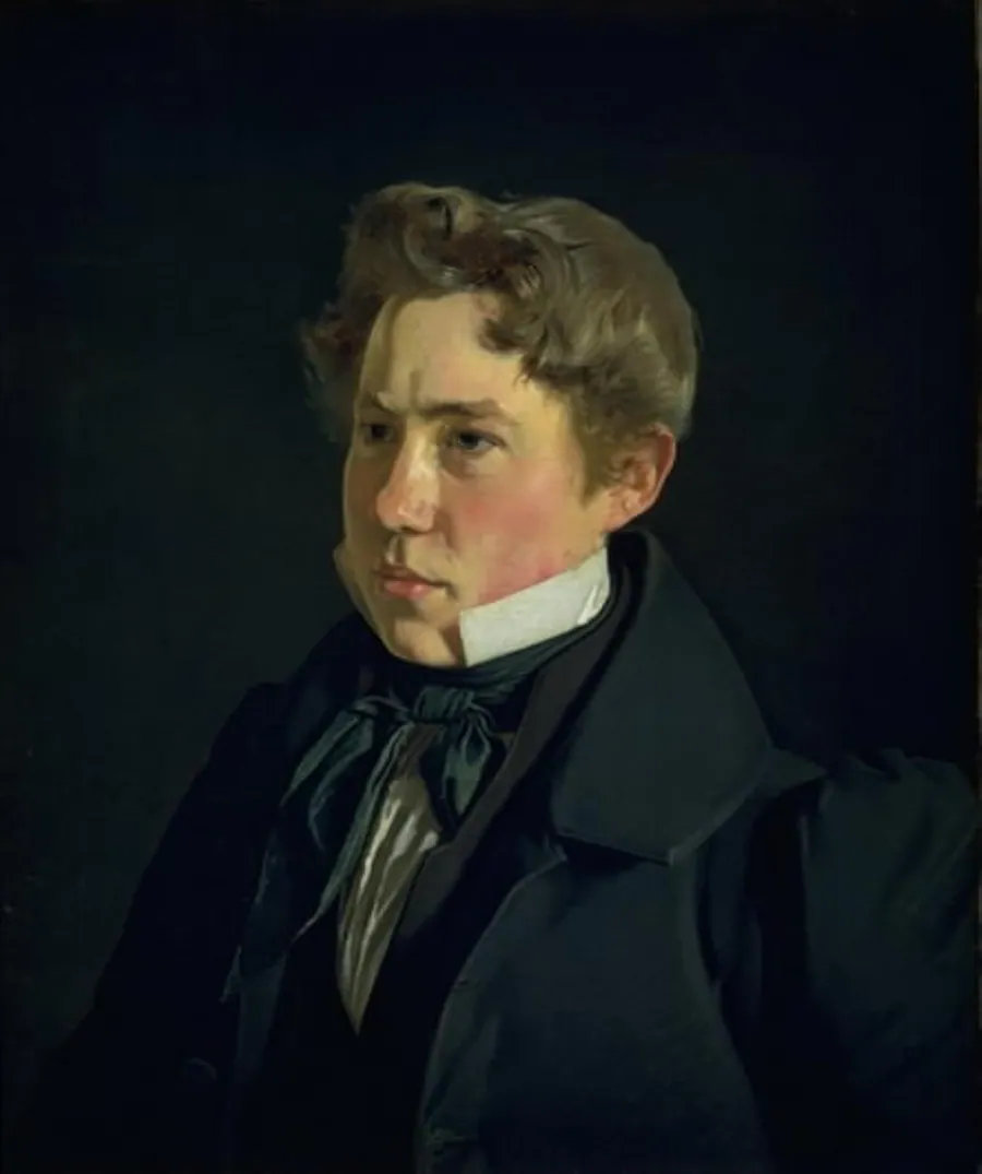 Maleren og litografen P.H. Gemzøe by Christen Købke