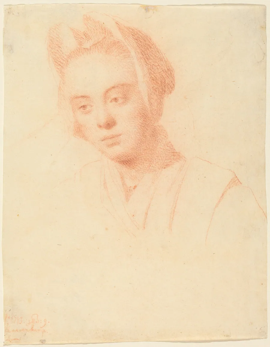 The Artist's Wife Esther by Balthasar Denner