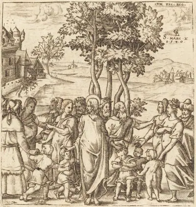 Christ Blesses the Children