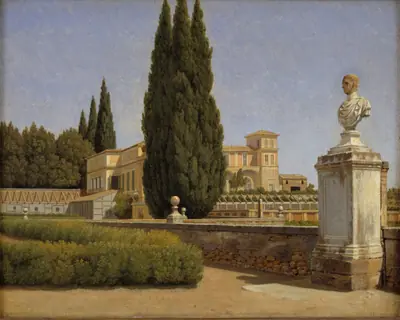 Parti i Villa Albanis have. Rom