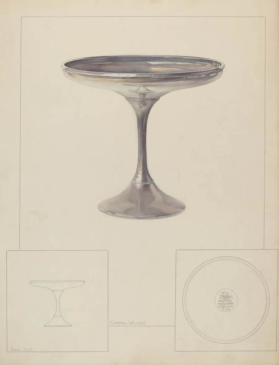 Pewter Compote by Carmel Wilson