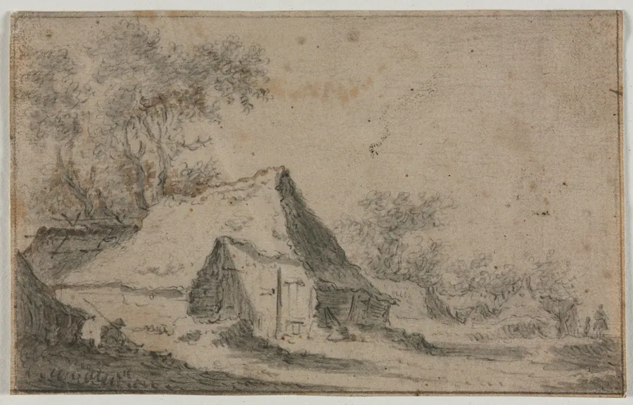The Little Hamlet by Anthonie Waterloo