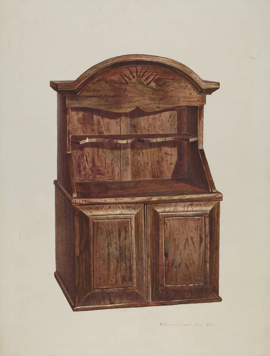 Childs's Dresser by Edward L. Loper