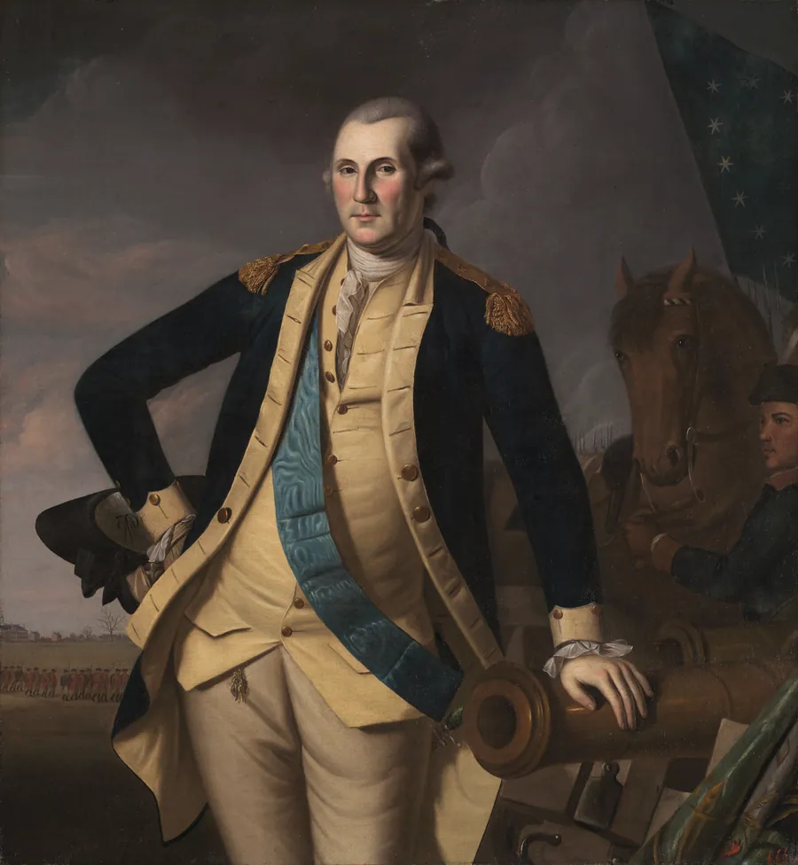 George Washington at Princeton by Charles Willson Peale