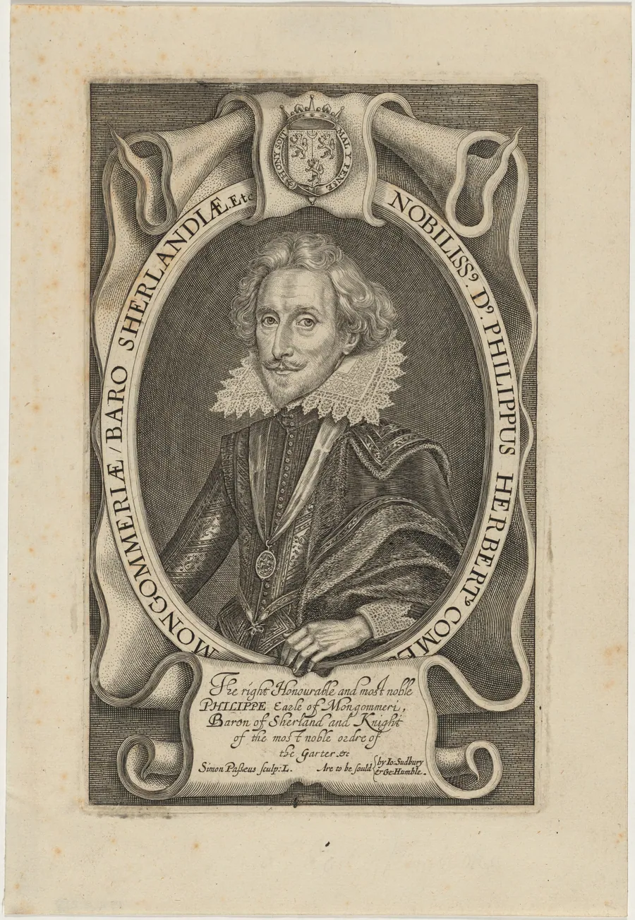 Philip Herbert, Fourth Earl of Pembroke by Simon van de Passe