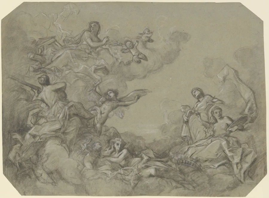 Study for a ceiling by Charles Joshua Chaplin