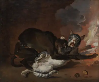 The Monkey and the Cat