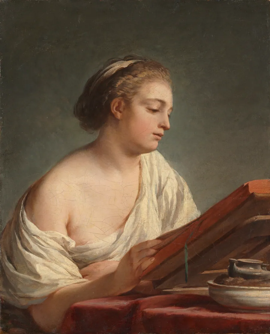 Woman Reading by Nicolas-Bernard Lépicié