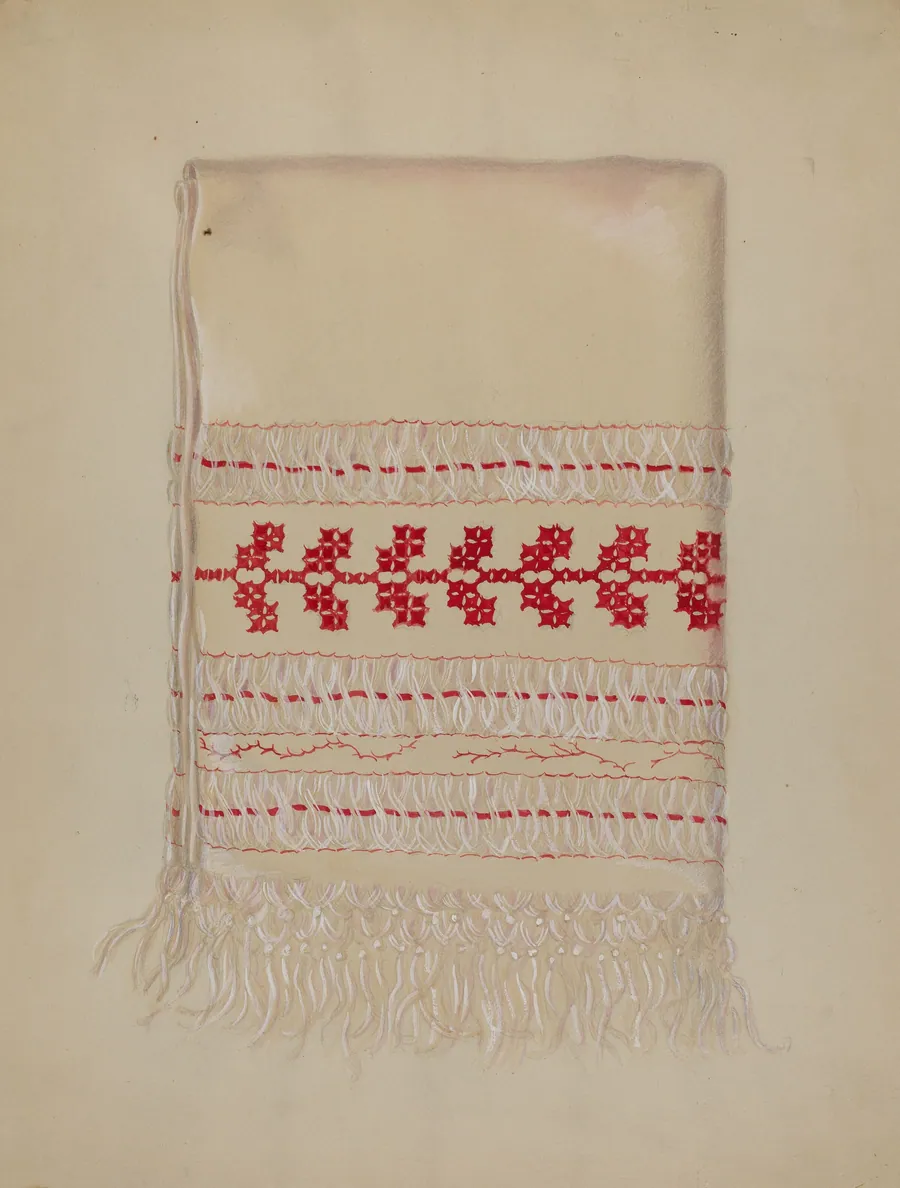 Linen Towel by Eva Wilson