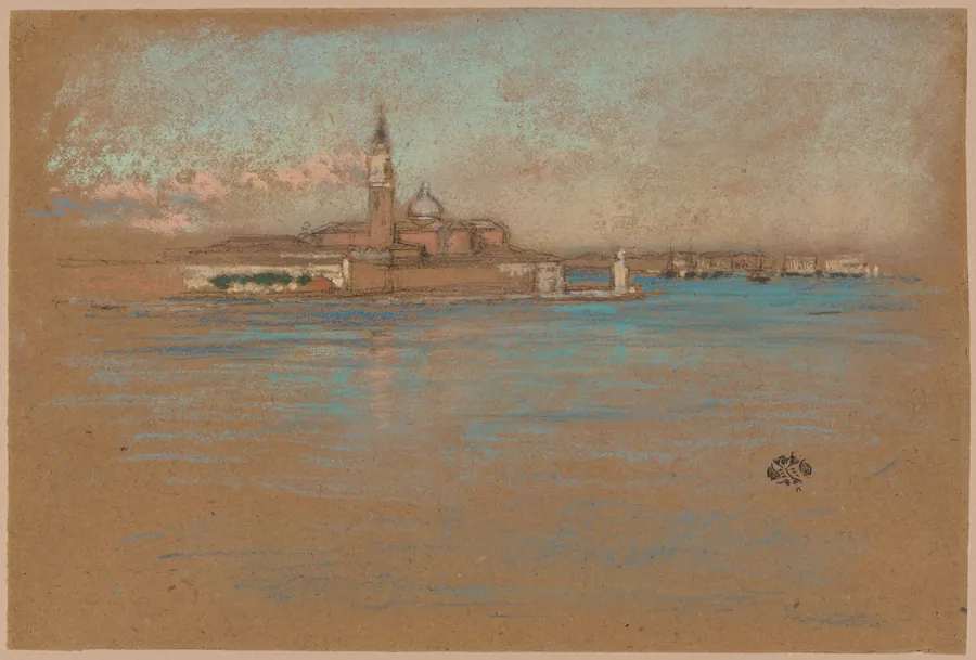 The Church of San Giorgio Maggiore by James McNeill Whistler