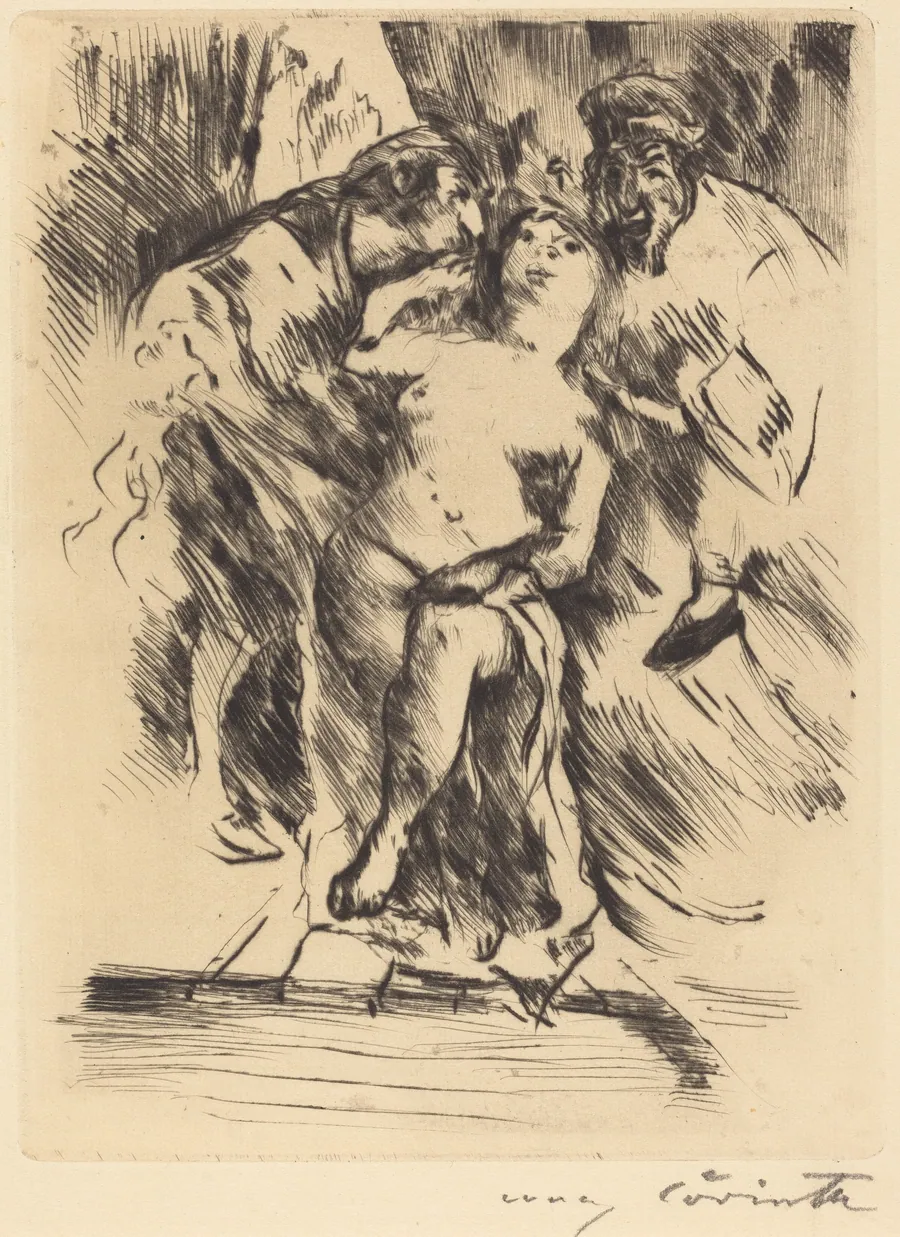 Susanna im Bade (Susanna in the Bath) by Lovis Corinth
