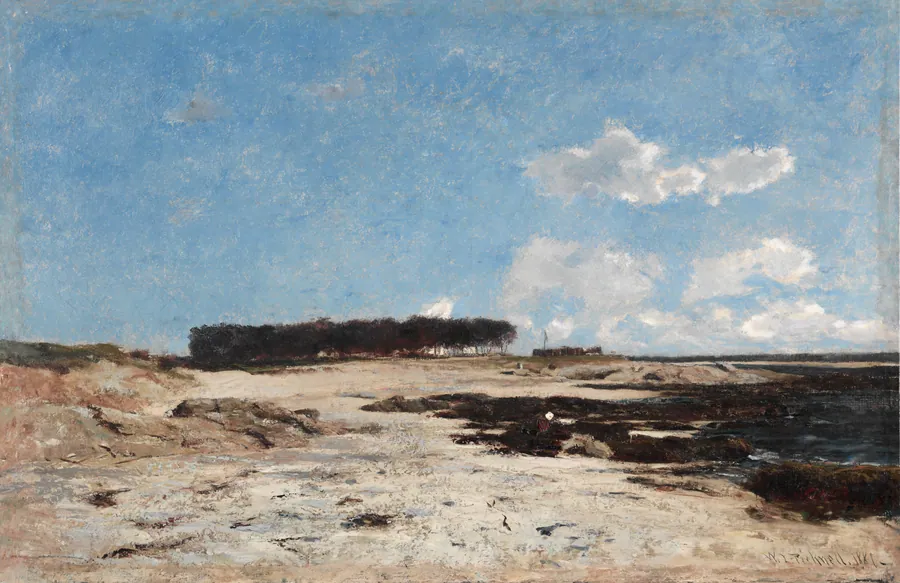 Pointe de Cabellou, Brittany by William L. Picknell
