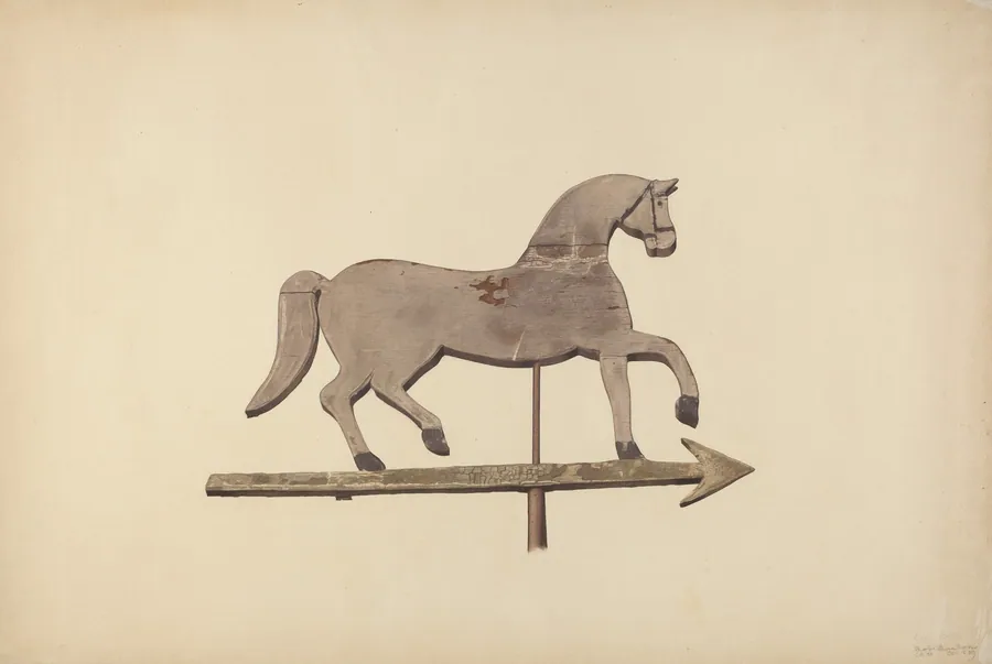 Horse Weather Vane by Robert Barton