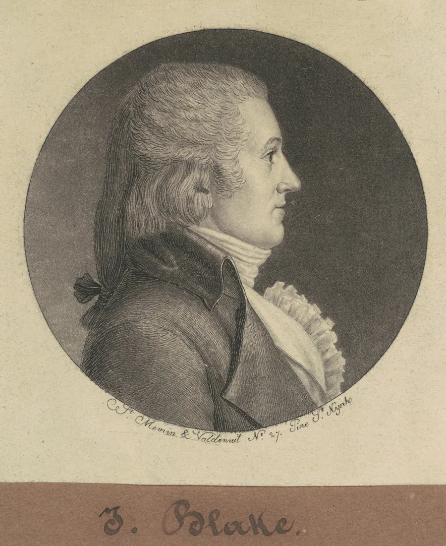 Blake by Charles B. J. Févret de Saint-Mémin