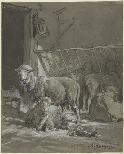 Sheep in a Manger