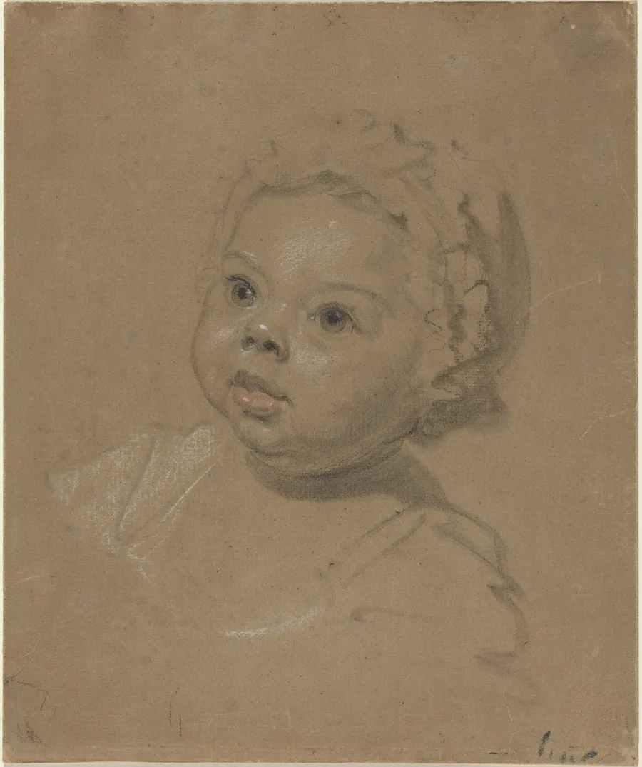 Head of a Child by British 18th Century