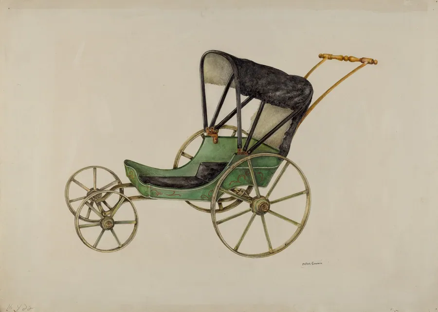 Doll Carriage by Peter Connin