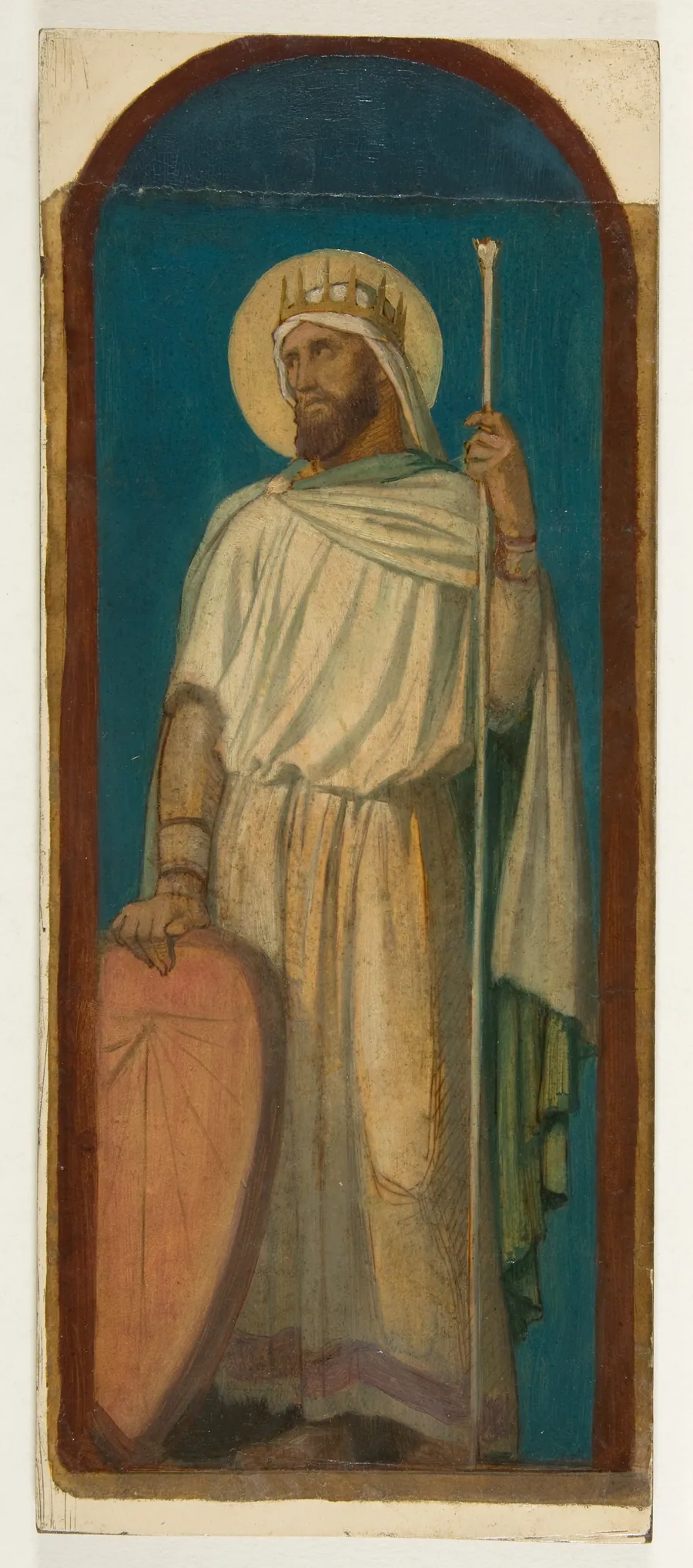 Hezekiah, King of Judah by Hippolyte Flandrin