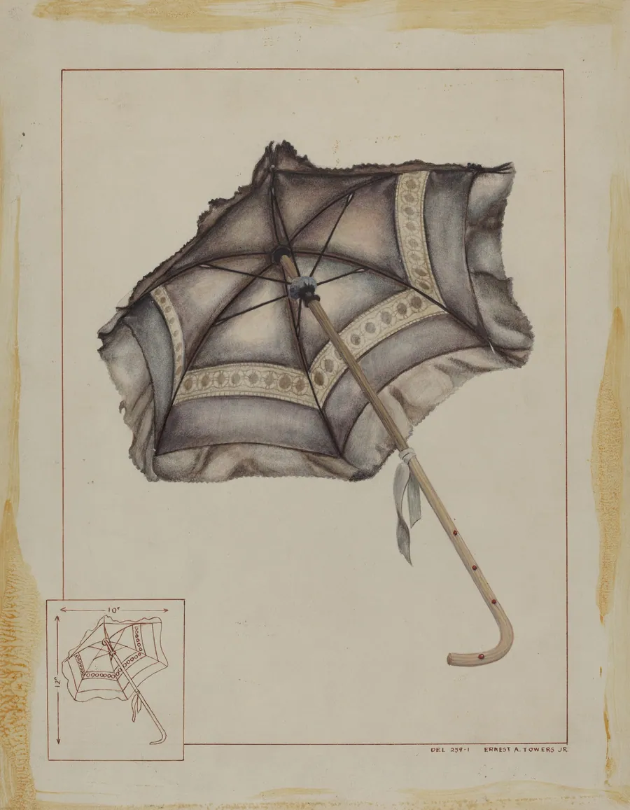Doll Parasol by Ernest A. Towers, Jr.