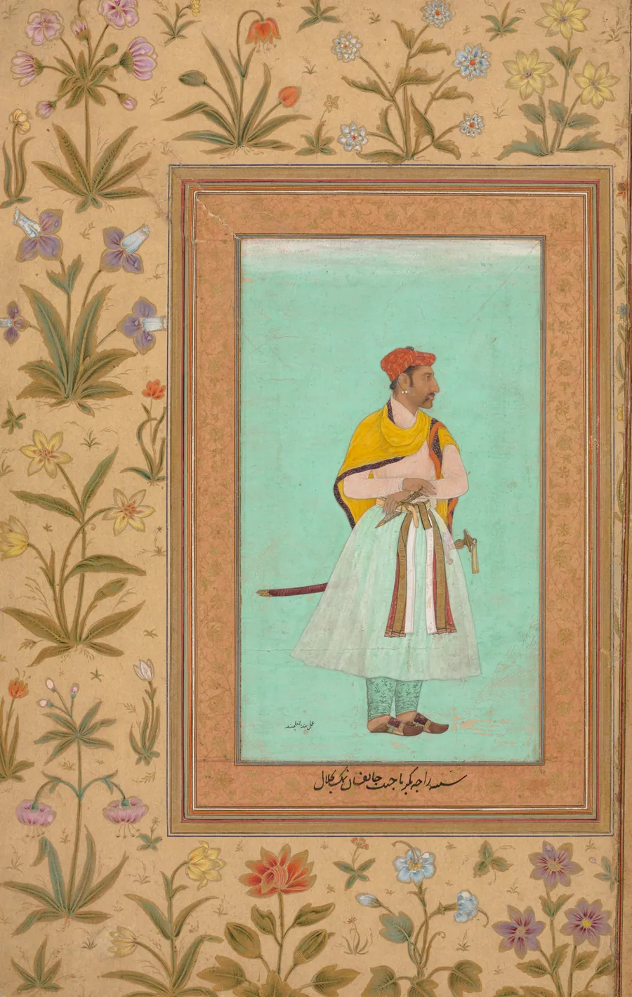 Portrait of Raja Bikramajit by Lal Chand