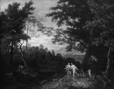 Landskab med Venus og Adonis