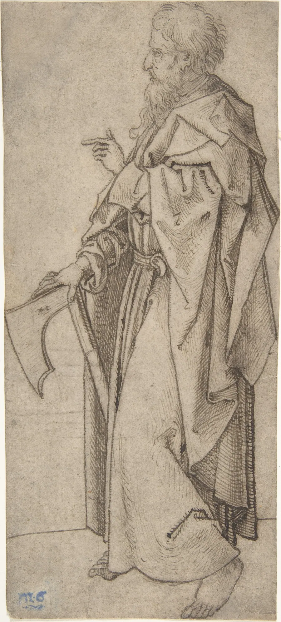 St. Matthew by Martin Schongauer