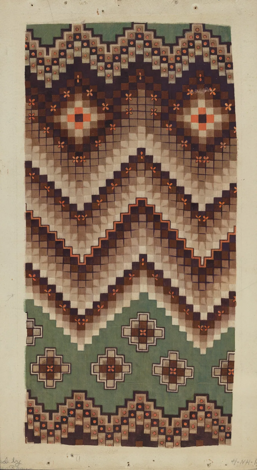 Printed Textile by Eleanor Rogers