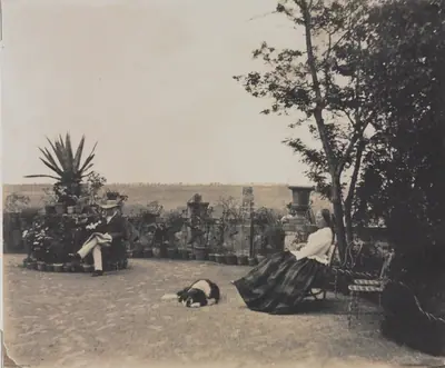 Untitled (Man and Woman Relaxing)