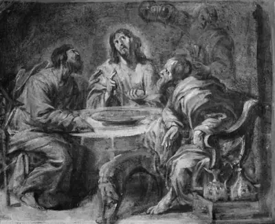 Skitse til Nadveren i Emmaus