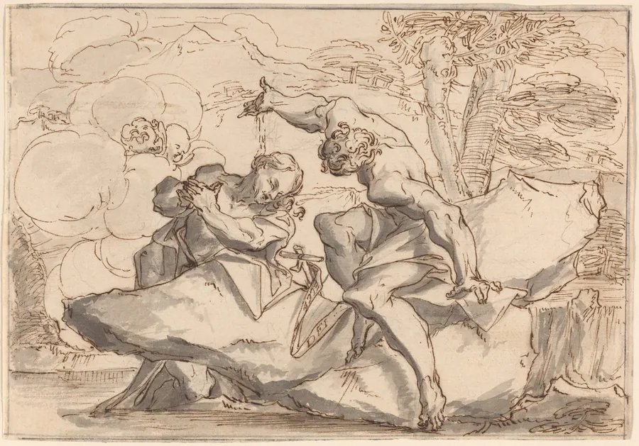The Baptism of Christ by Paul Troger