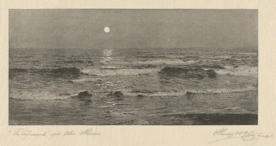 Le Crépuscule by Henry Wolf