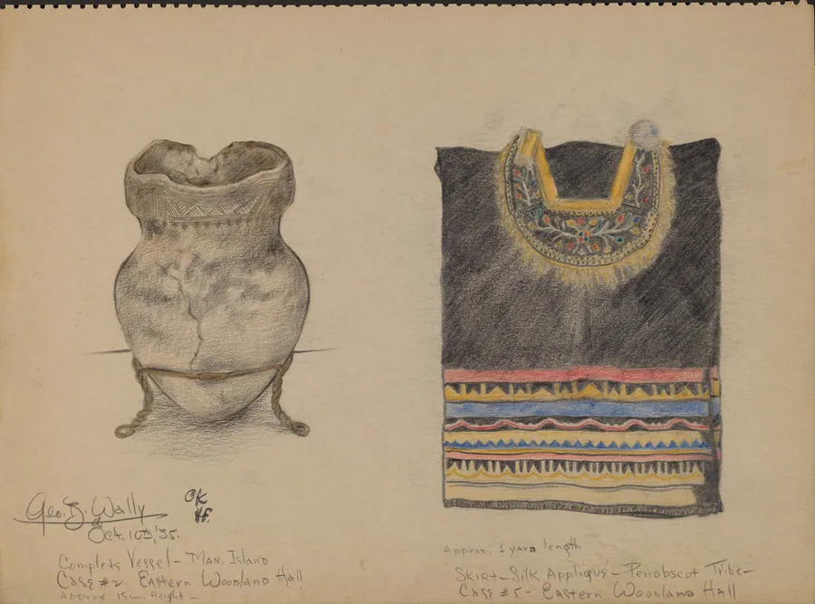 Vessel and Skirt by George B. Wally